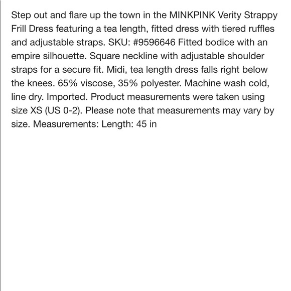 Black multi ruffled dress - Picture 4 of 5